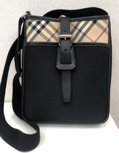 BURBERRY　バーバリー　チェック　ショルダーバッグ